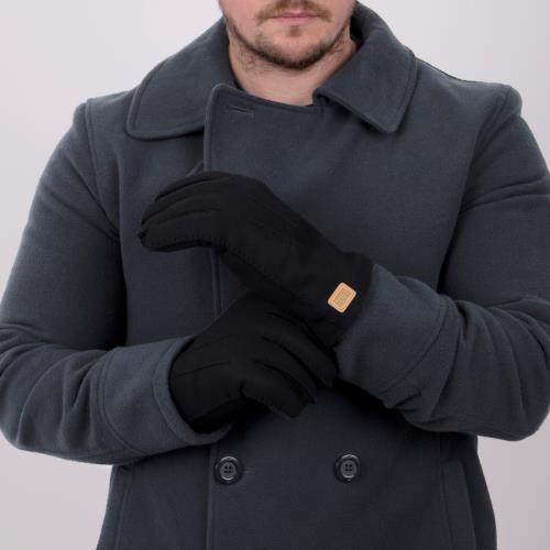 Mens Rowan Sheepskin Glove Black Extra Image 2